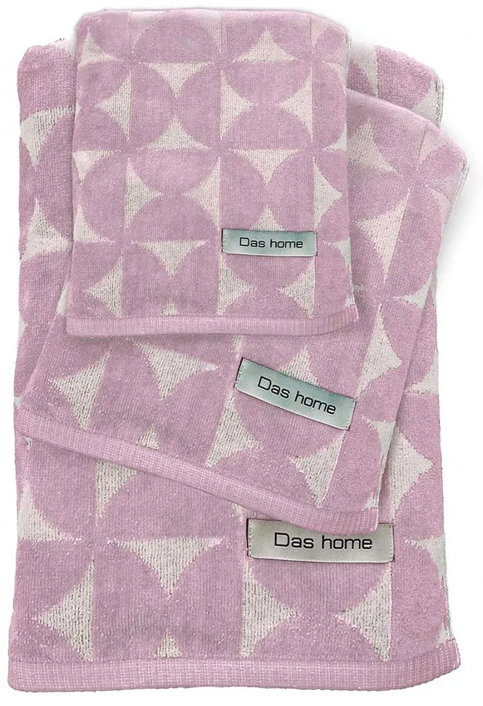 Πετσέτες Μπάνιου (Σετ 3τμχ) Das Home Daily Line 0727 Nude 550gsm