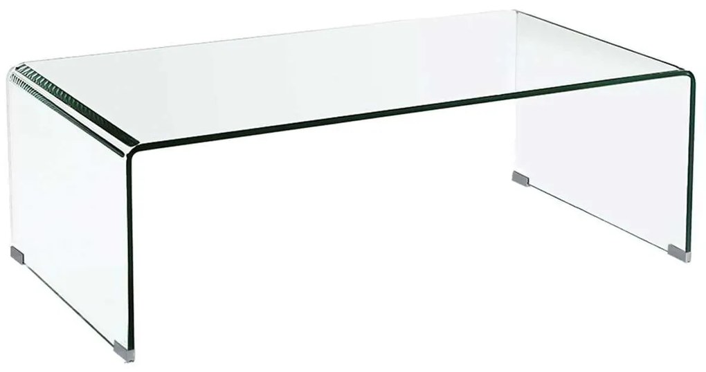 Τραπεζάκι σαλονιού γυαλί Glasser Clear EM720 110x55x35cm