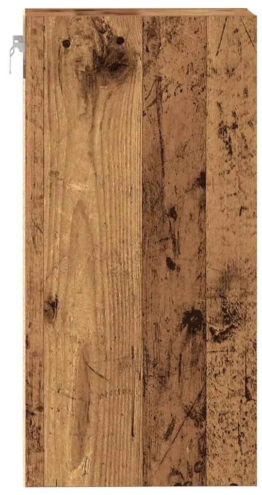vidaXL κρεμαστό ντουλάπι Riga από παλιό ξύλο 20x29,5x60 cm
