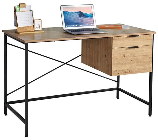 Γραφείο Edge 1932 Fylliana Μεταλλικό Sonoma - Artisan 120x60x76 εκ. 120x60x76 εκ.