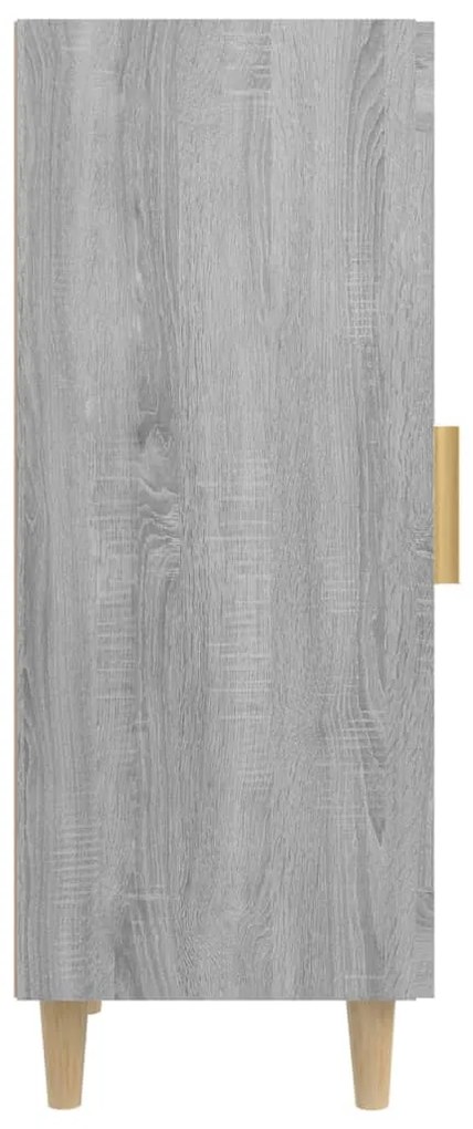 vidaXL Ντουλάπι Γκρι Sonoma 34,5x34x90 εκ. από Επεξεργασμένο Ξύλο