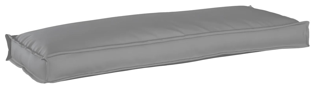 vidaXL Μαξιλάρι Παλετών για Παγκάκι Γκρι 110x40x8 εκ. Ύφασμα Oxford