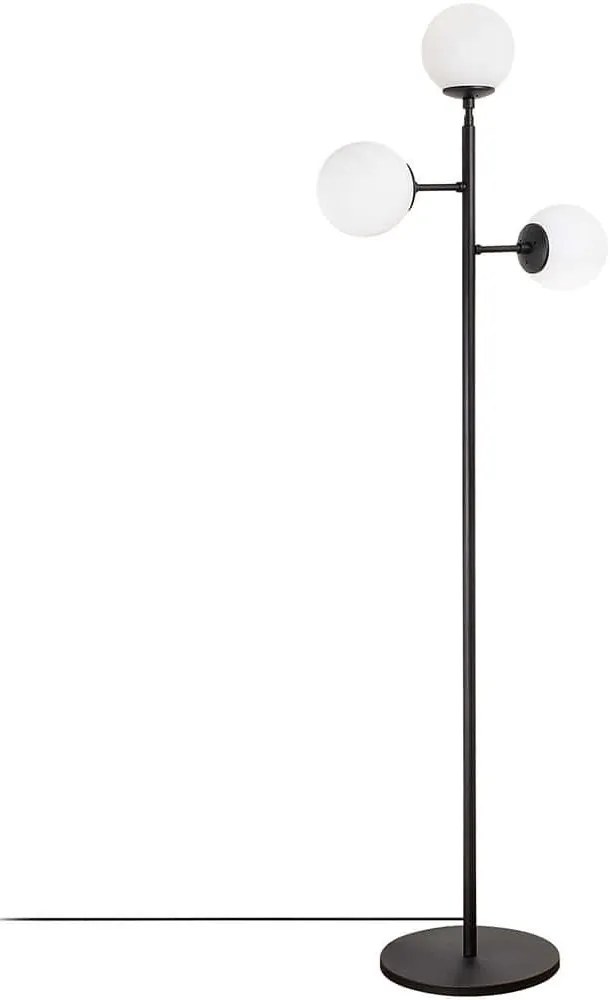 Φωτιστικό Δαπέδου Atmaca 942FLG1504 57x22x163cm 3xE14 15W Black-White Opviq