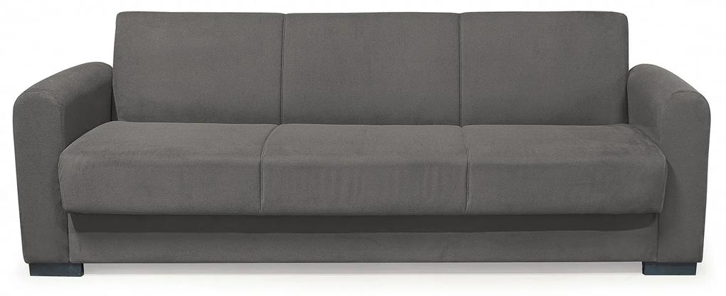 Καναπές Κρεβάτι Τριθέσιος ArteLibre HOMER Γκρι 226x78x78cm - ART-14210260