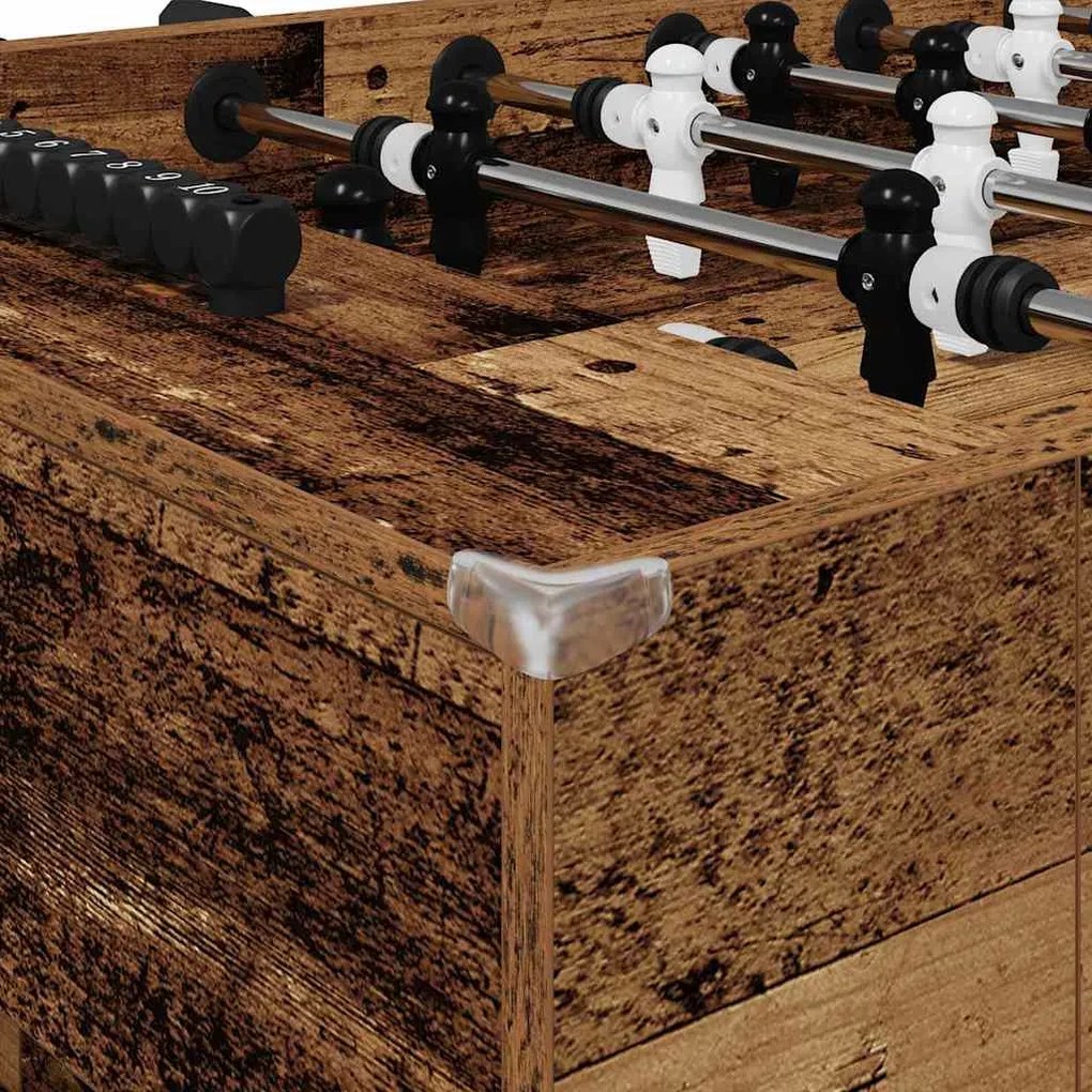 vidaXL Τραπέζι Ποδιού 2 pcs Παλιό ξύλο 146,5 x 74 x 85 εκ.