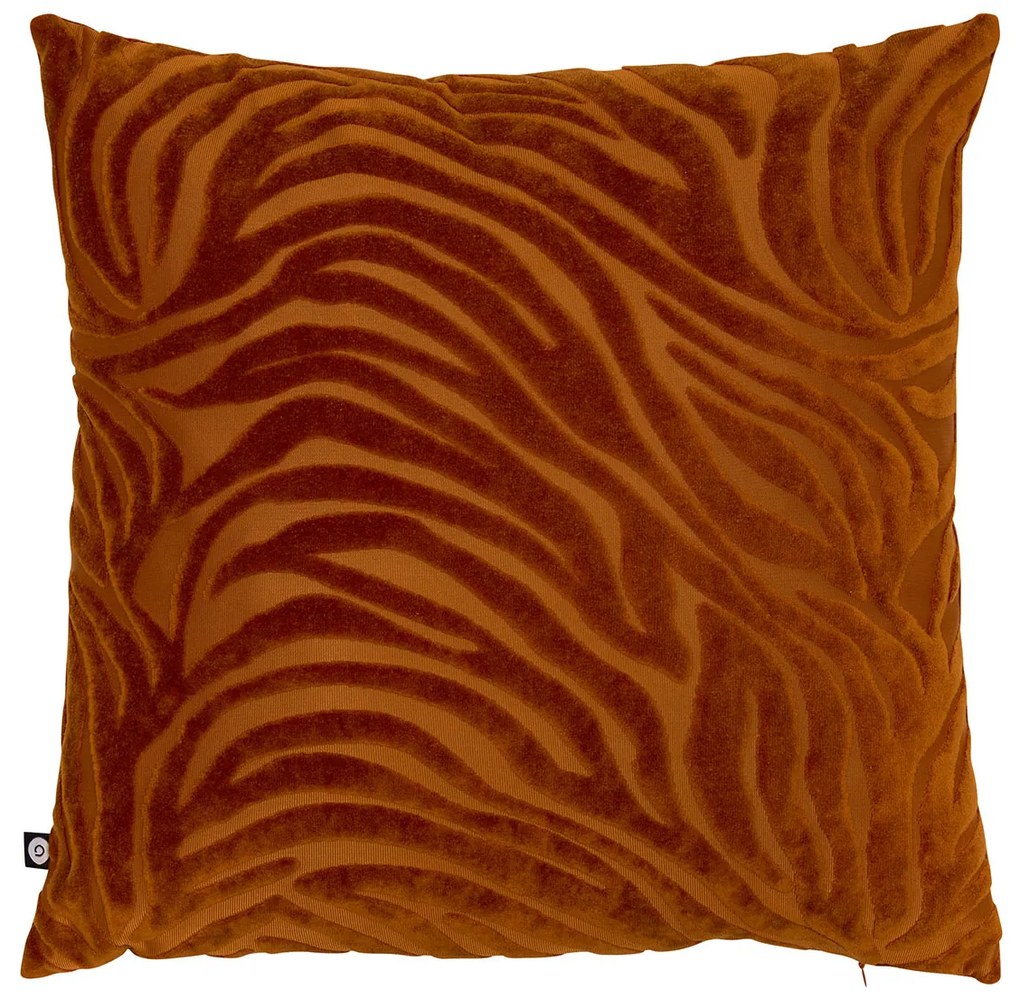 Διακοσμητικό Μαξιλάρι Βελουτέ 2 Όψεων (40x40) A-S Tigris Amber 212452B