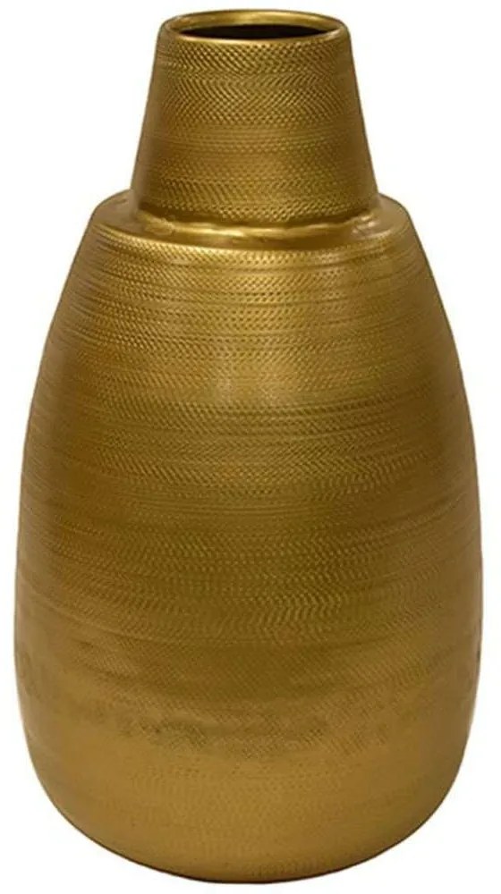Βάζο Μεταλλικό 00.07.74015 19x35cm Gold Metal