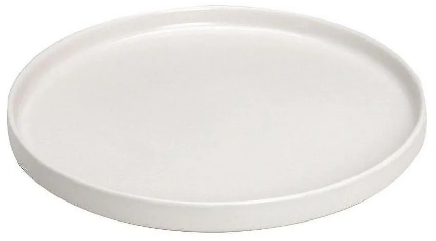 Πιάτο Πορσελάνινο Terra Matt Step Ρηχό Tlp132K6 Φ21cm Cream Espiel Porcelain