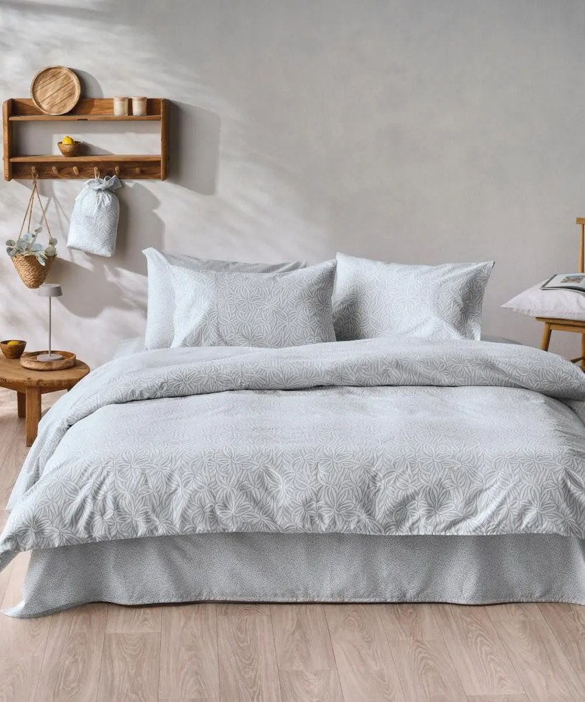 ΣΕΤ KING SIZE ΠΑΠΛΩΜΑΤΟΘΗΚΗ 260x240cm 3 ΤΕΜ. KENTIA - POSIDONIA 22