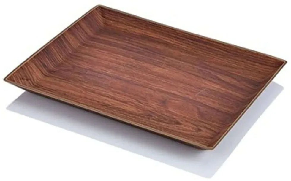 Δίσκος Πιατοθήκης 10133 38,5x30,5x2,5cm Brown Evelin Polystyrene