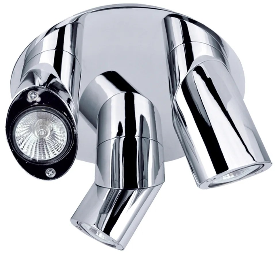 Σποτ Τρίφωτο Homelighting Ronto 77-2207 Chrome