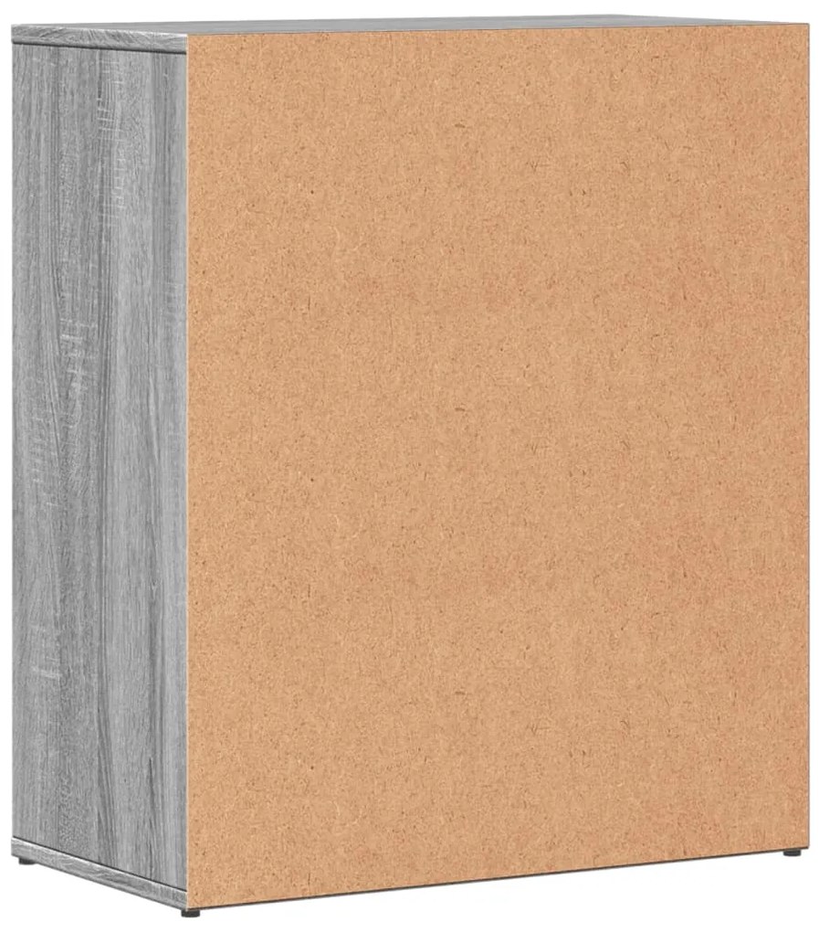 vidaXL Βοηθητικά Ντουλάπια 2 τεμ. Γκρι Sonoma 60x31x70 εκ. Επεξ. Ξύλο