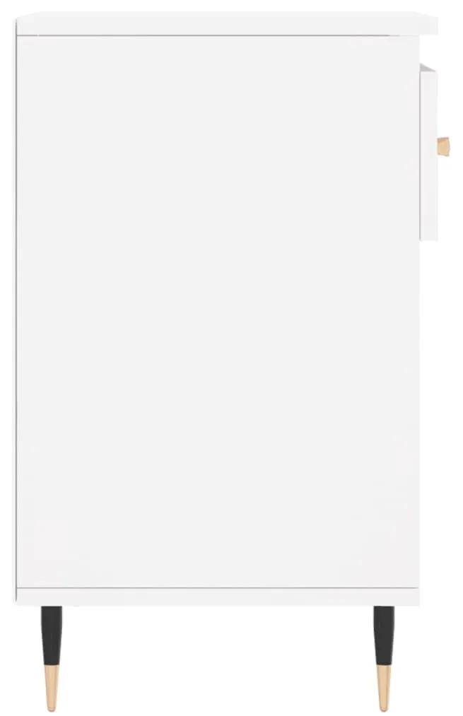 Παπουτσοθήκη Λευκή 102x36x60 εκ. από Επεξεργασμένο Ξύλο - Λευκό