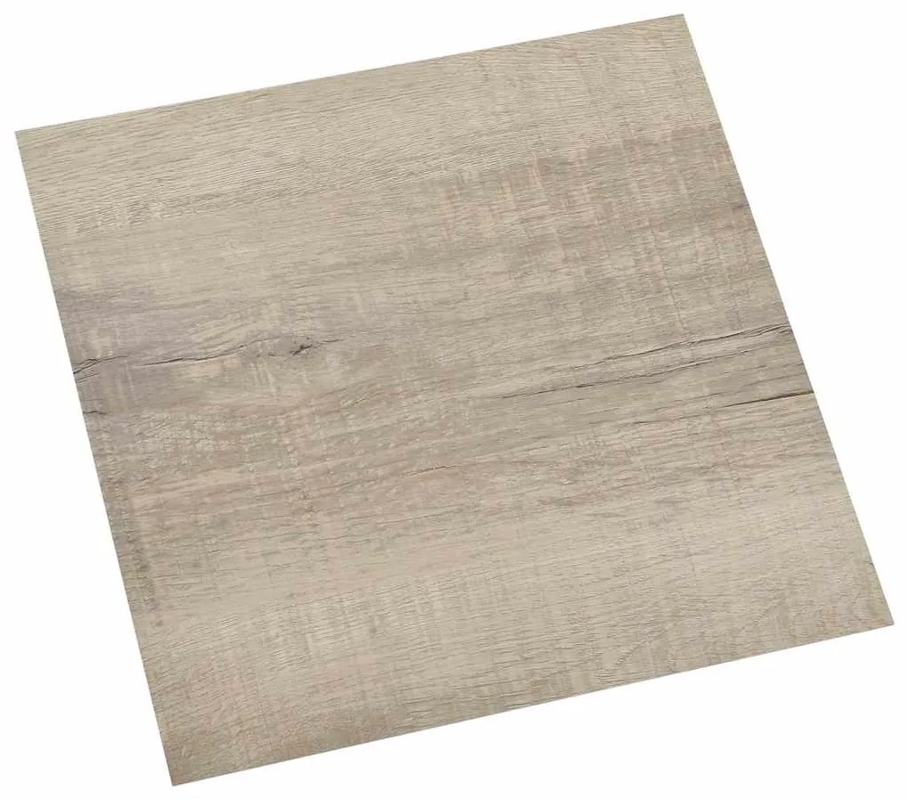 vidaXL Δάπεδο Αυτοκόλλητο Taupe 55 τεμ. 5,11 μ² από PVC