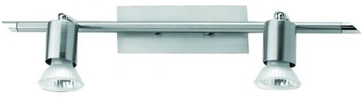 Απλίκα Φωτιστικό Τοίχου Μπάνιου 3x50W IP44 Ασημί Tip 15-6365 Gloria-15-6365-Ασημί 15-6365
