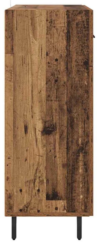 vidaXL Πλαϊνό γραφείο Παλιό Ξύλο 69,5 x 34 x 90 εκ. Επεξεργασμένο ξύλο