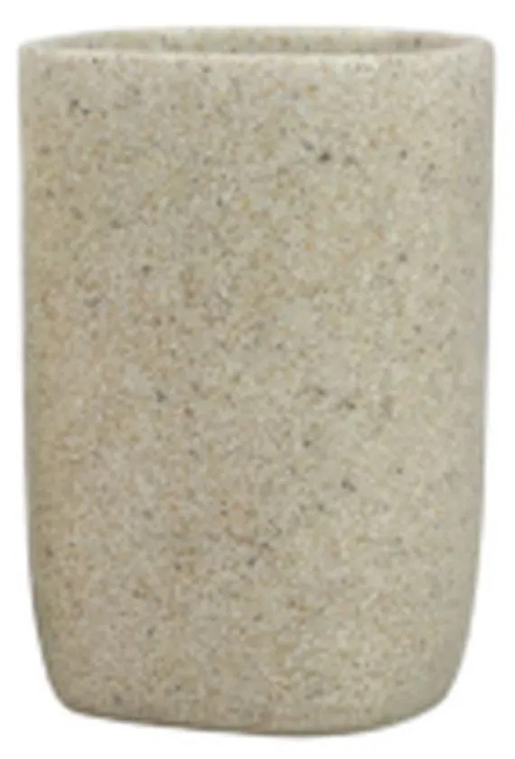 Ποτήρι Granite 02896.001 Beige Spirella Ρητίνη