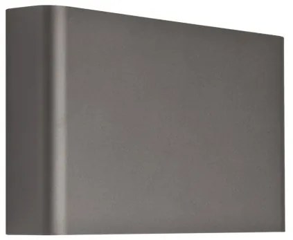 Απλίκα Φωτιστικό Τοίχου Up-Down Sconce HAGA 9708 Ατσάλι Nowodvorski-9710-Ανθρακί 9710
