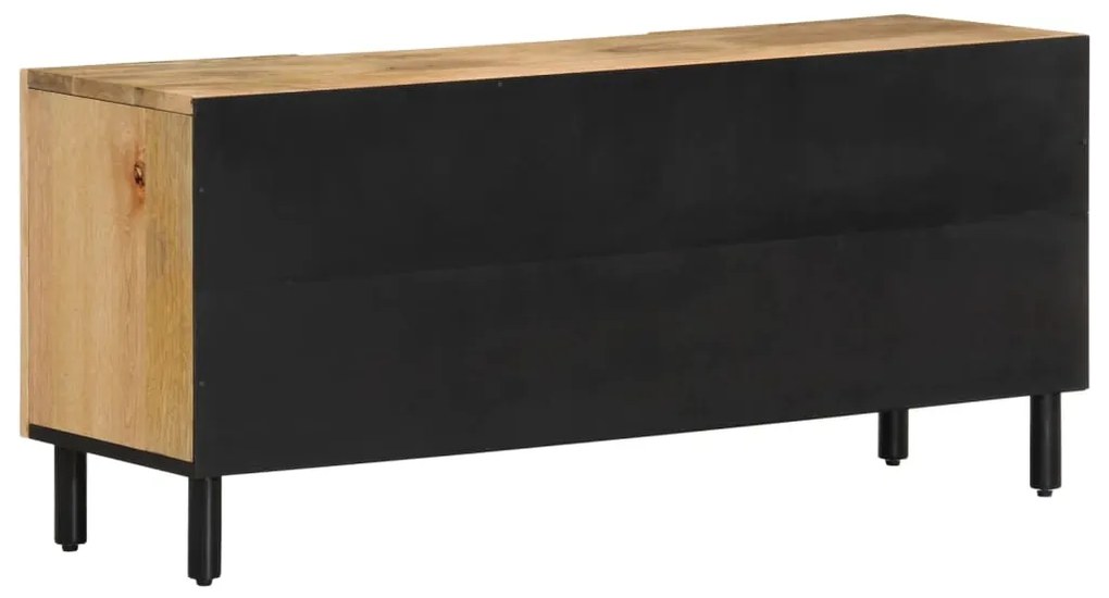 vidaXL Έπιπλο Τηλεόρασης 105 x 33 x 46 εκ. από Μασίφ Ξύλο Μάνγκο