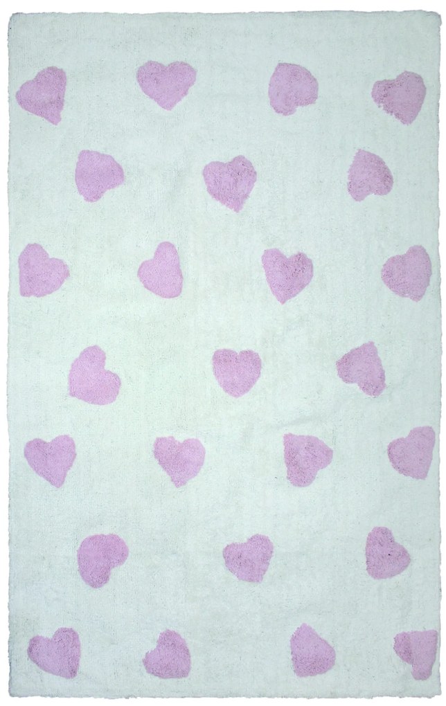 Παιδικό Χαλί PICCOLO HEARTS CREAM &#8211; 130×190 cm 130X190 Cream