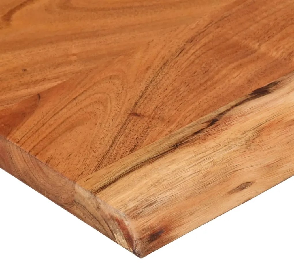 vidaXL Επιφάνεια Τραπεζιού Ορθογώνια 120x40x3,8 εκ. Μασίφ Ξύλο Ακακίας