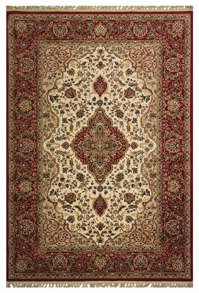Χαλί (133x190) Βιοκαρπέτ Kirman 6802-0077 Ivory