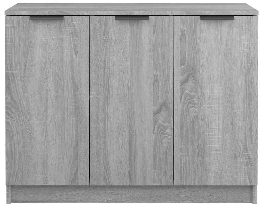 vidaXL Ντουλάπι Γκρι Sonoma 90,5 x 30 x 70 εκ. από Επεξεργασμένο Ξύλο