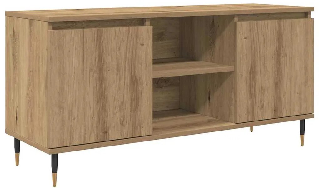 vidaXL Ντουλάπι TV Artisan Oak 104 x 35 x 50 εκ. Επεξεργασμένο ξύλο