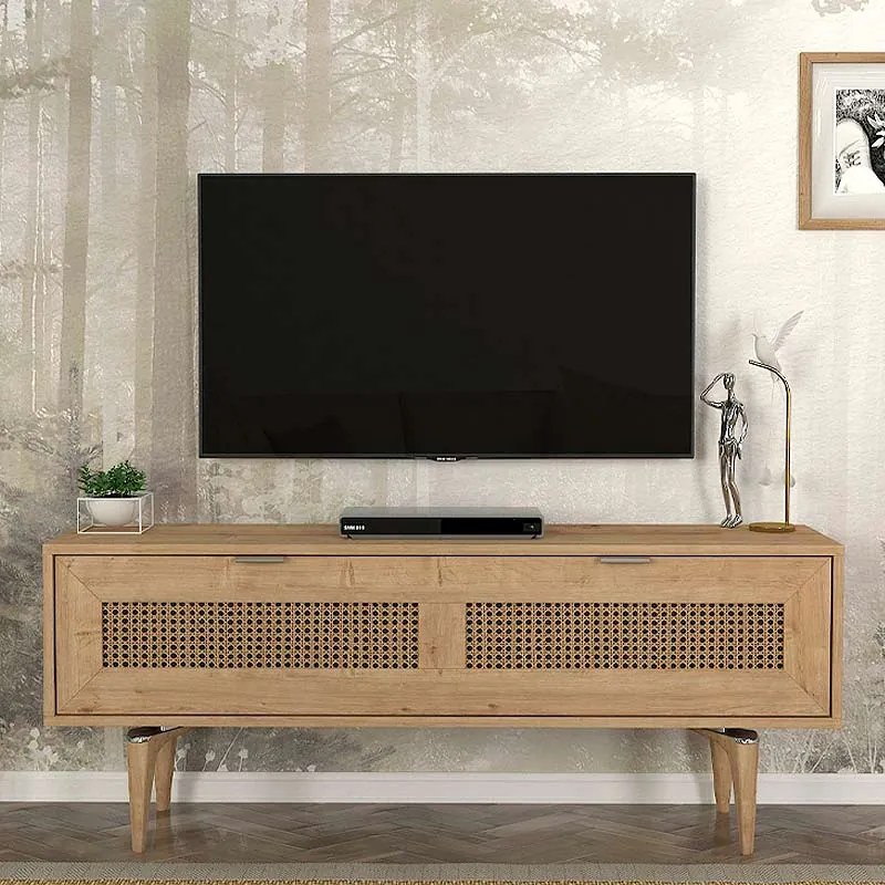 ΕΠΙΠΛΟ ΤΗΛΕΟΡΑΣΗΣ SIRONA MEGAPAP ΧΡΩΜΑ SAPPHIRE OAK 140X30X55ΕΚ.