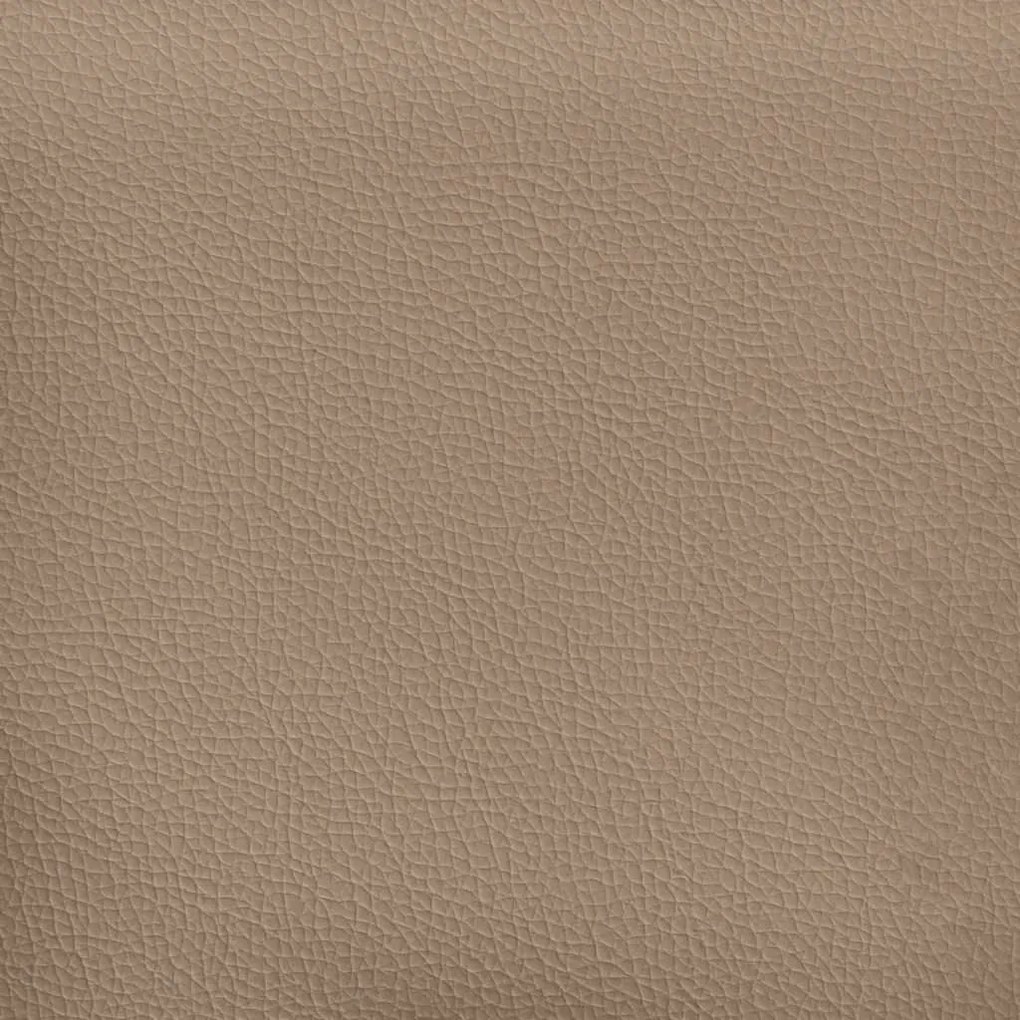 Οθωμανικό κρεβάτι χωρίς στρώμα Cappucino 90x200 cm Faux Leather - Καφέ