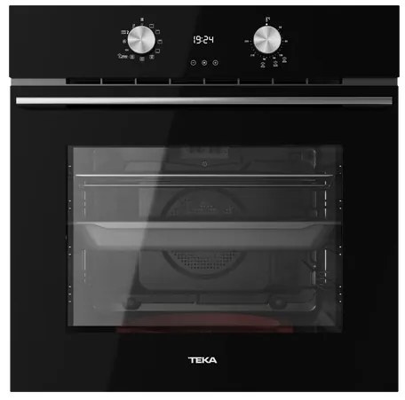 Teka HLB 8408 BK Εντοιχιζόμενος Φούρνος Άνω Πάγκου 71lt 59.5εκ Μαύρος