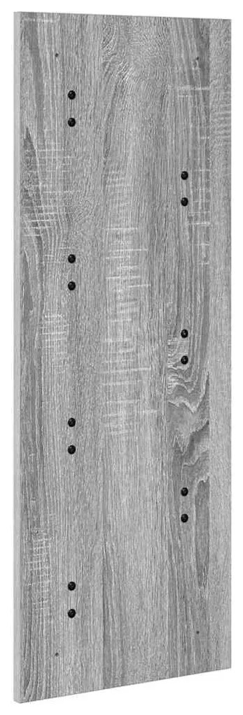 vidaXL Τοίχου Κρεμάστρα Επιτοίχιο Γκρι sonoma 30 x 1.5 x 80 εκ.