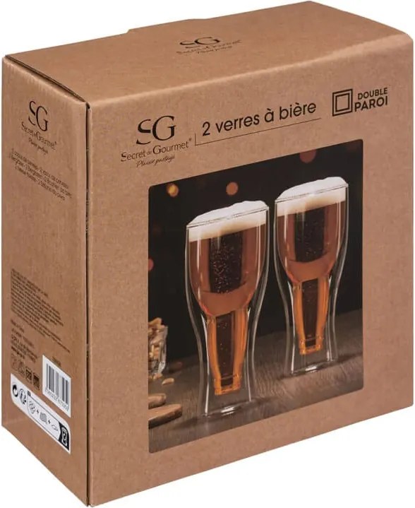 ΠΟΤΉΡΙΑ BEER SET DBLE WALL X2 35CL 194898