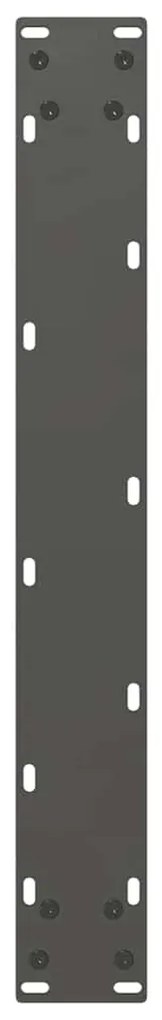 vidaXL Πόδια Τραπεζιού Μπαρ σε Σχήμα U, 2 τεμ. Ανθρακί 60x(100-101) εκ. Ατσάλι