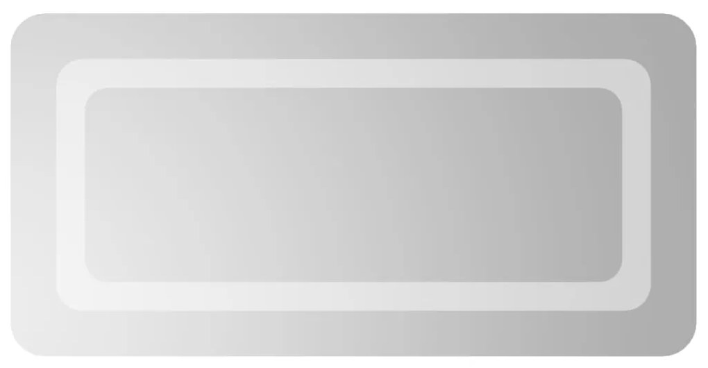 vidaXL Καθρέφτης Μπάνιου με LED 30x60 εκ.
