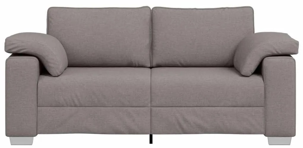 vidaXL Καναπές με μαξιλάρι Taupe 180 x 77 x 82 εκ ύφασμα
