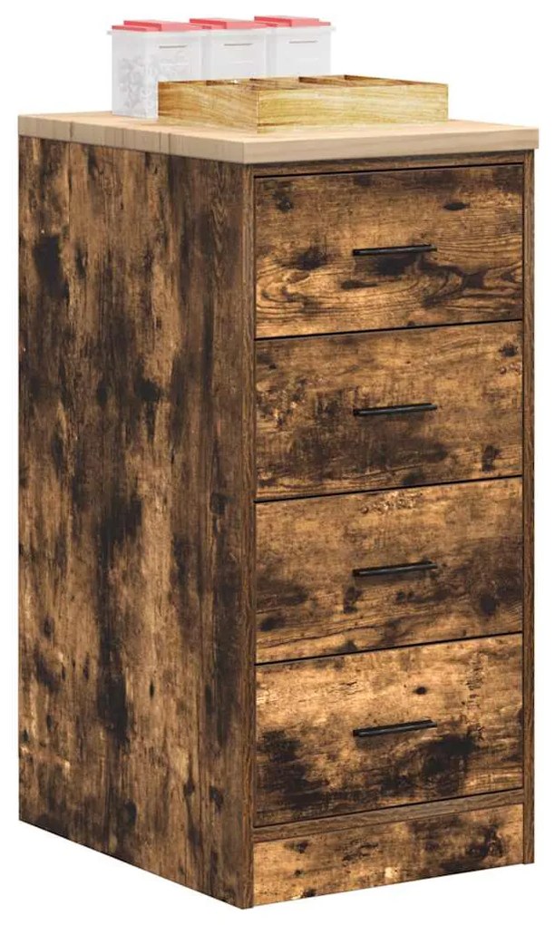 vidaXL ντουλάπι αποθήκευσης γκαράζ 40x51x85 εκ μασίφ ξύλο πεύκο