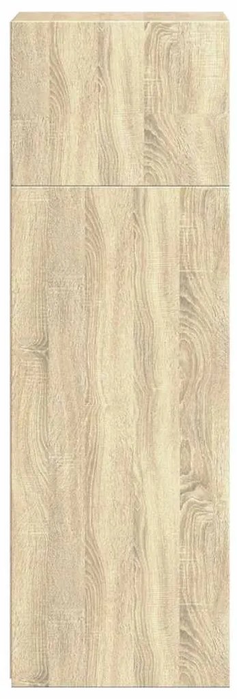 vidaXL Ντουλάπι Sonoma Δρυς 40x41x124 εκ. από Επεξεργασμένο Ξύλο