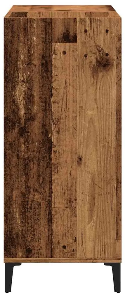 vidaXL Δισκοθήκη Παλιό Ξύλο 84,5 x 38 x 89 εκ. από Επεξεργασμένο Ξύλο