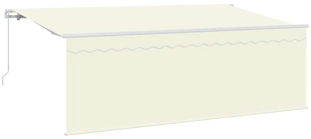 vidaXL Σκηνίτσα Αναδιπλούμενη Κρεμ 400 x 200 cm