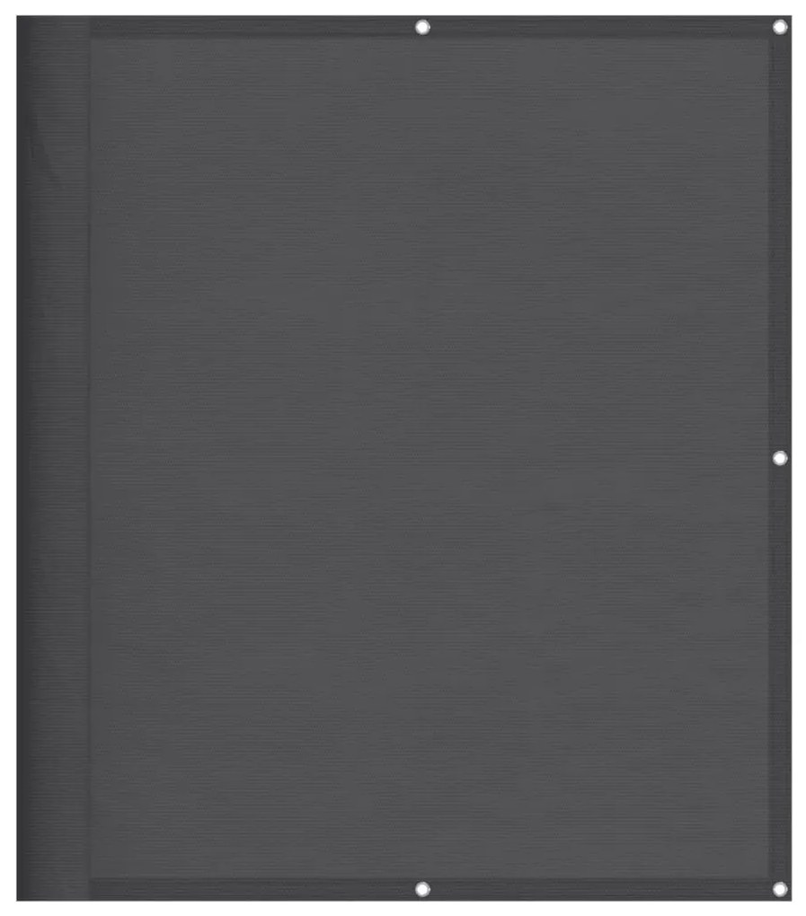vidaXL Διαχωριστικό Βεράντας Ανθρακί 120x700εκ 100% Πολ. Ύφασμα Oxford