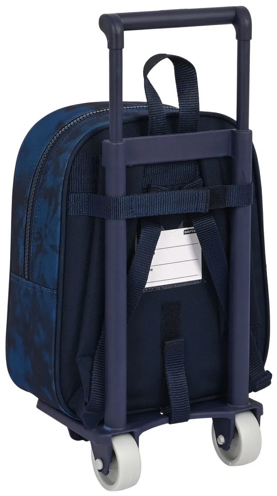 Σχολική Τσάντα με Ρόδες Batman Legendary Ναυτικό Μπλε 22 x 27 x 10 cm