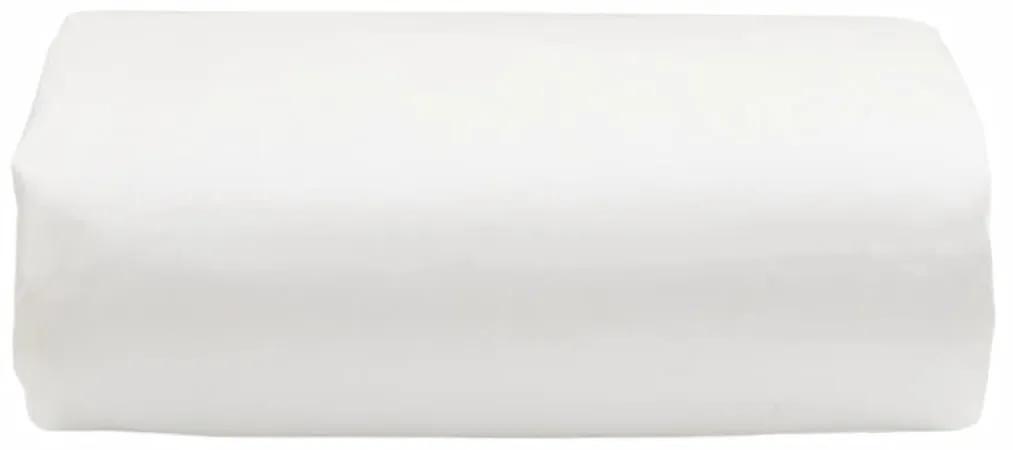 vidaXL Μουσαμάς Λευκός 6 x 8 μ. 650 γρ./μ²