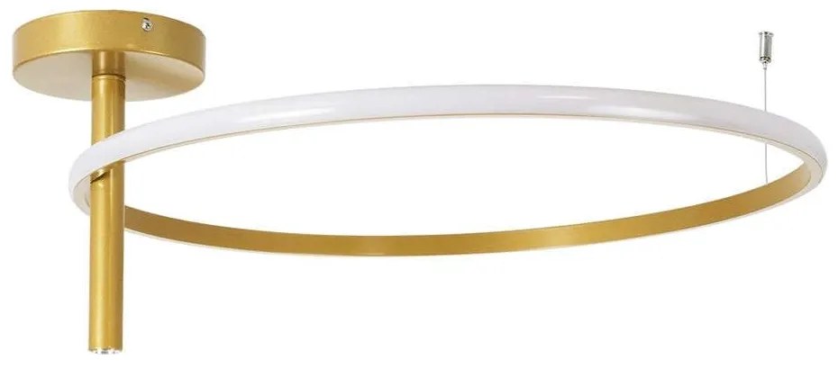 Φωτιστικό Οροφής Verona 61225 Φ60x23cm LED 36W 4032lm IP20 Gold GloboStar