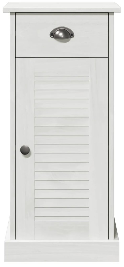 vidaXL Ντουλάπα του μπάνιου "VIGO" με Συρτάρι 37x34x80 εκ. Μασίφ ξύλο πεύκου