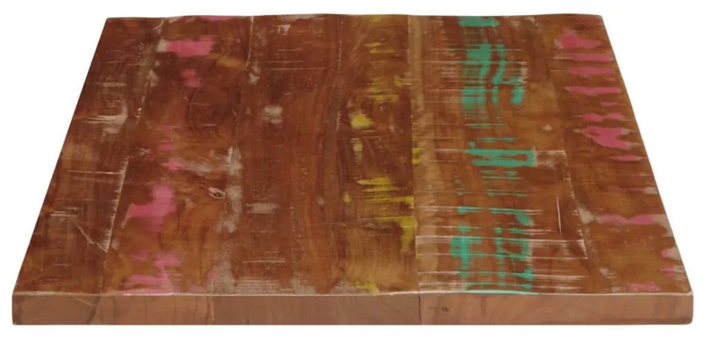 vidaXL Επιφάνεια Τραπεζιού Ορθογώνια 70x50x2,5 εκ. Ανακυκλωμένο Ξύλο