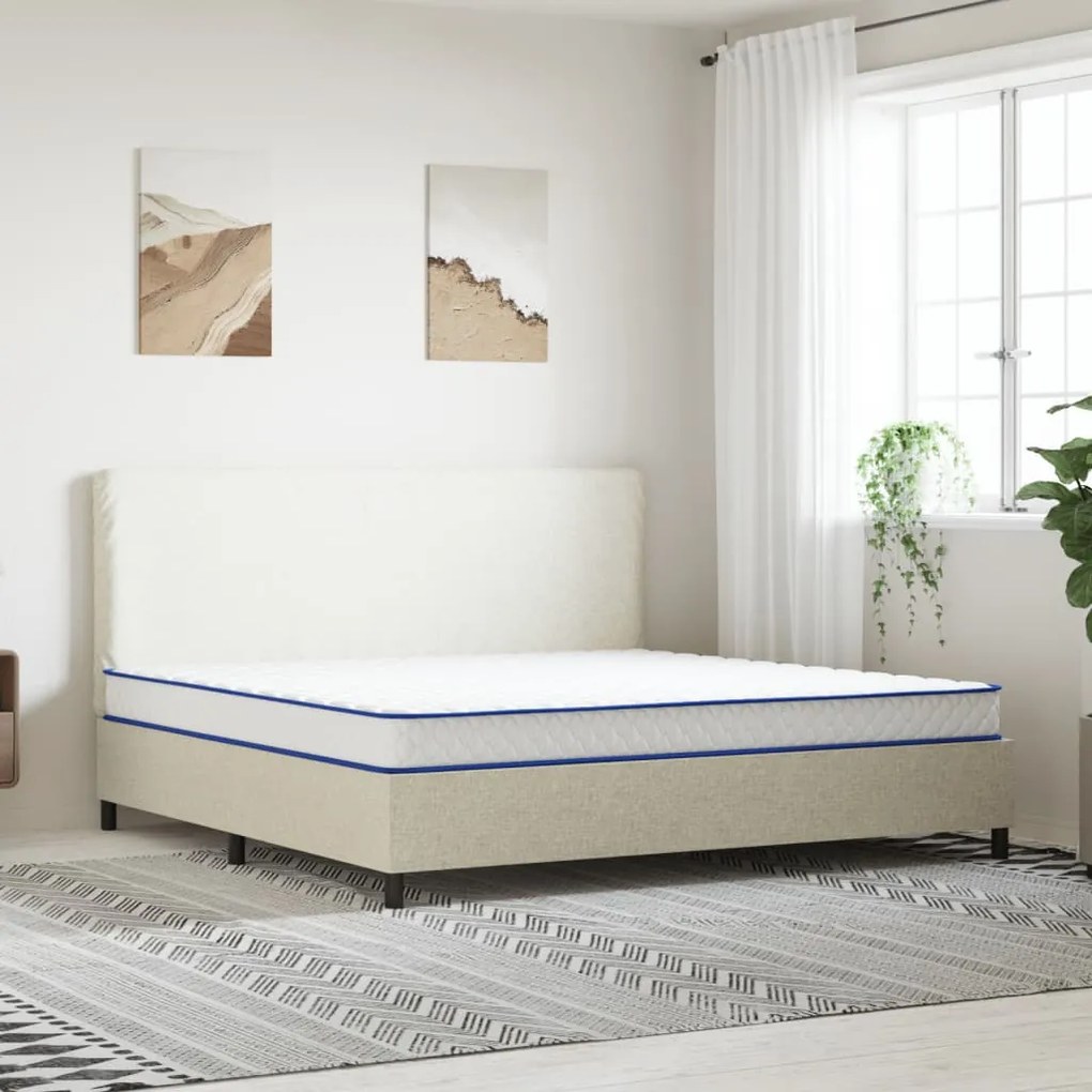 vidaXL Στρώμα Αφρού Μνήμης 200 x 180 x 17 εκ. μαλακό