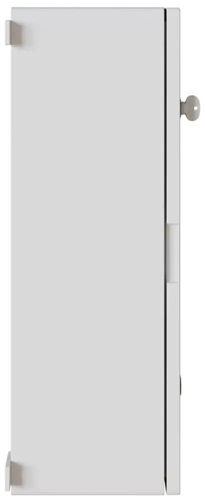 vidaXL Ντουλάπι Ελέγχου Γκρι 50 x 24.5 x 70 εκ. ΑΒΣ Πλαστικό