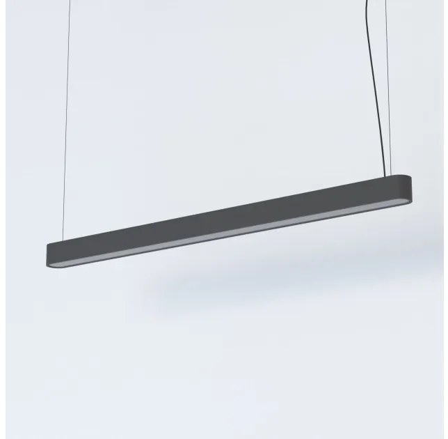 Κρεμαστό Φωτιστικό Οροφής LED Tube 22W IP20 Soft Ceiling Nowodvorski 7525 Ανθρακί