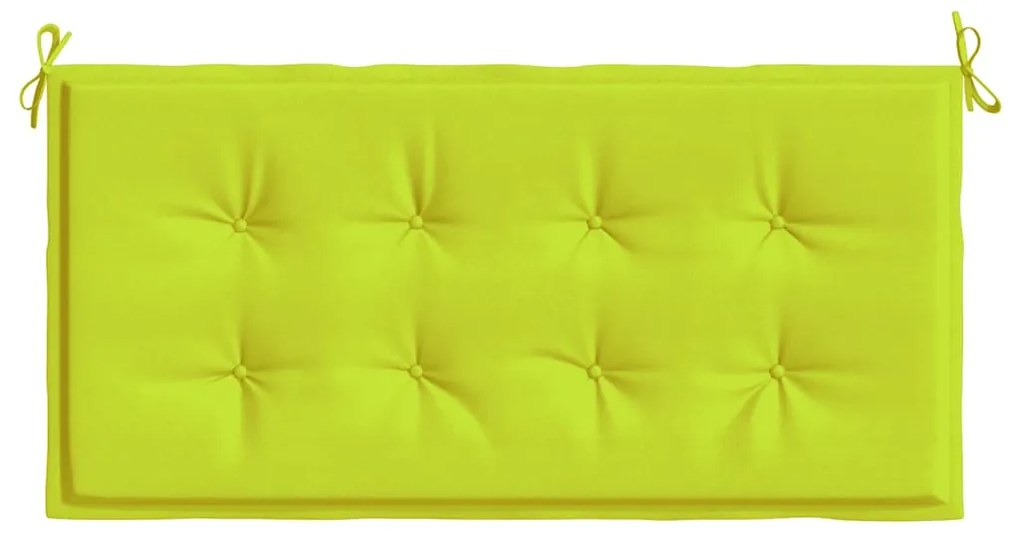 vidaXL Μαξιλάρι Πάγκου Κήπου Αν. Πράσινο 120x50x4 εκ. Ύφασμα Oxford